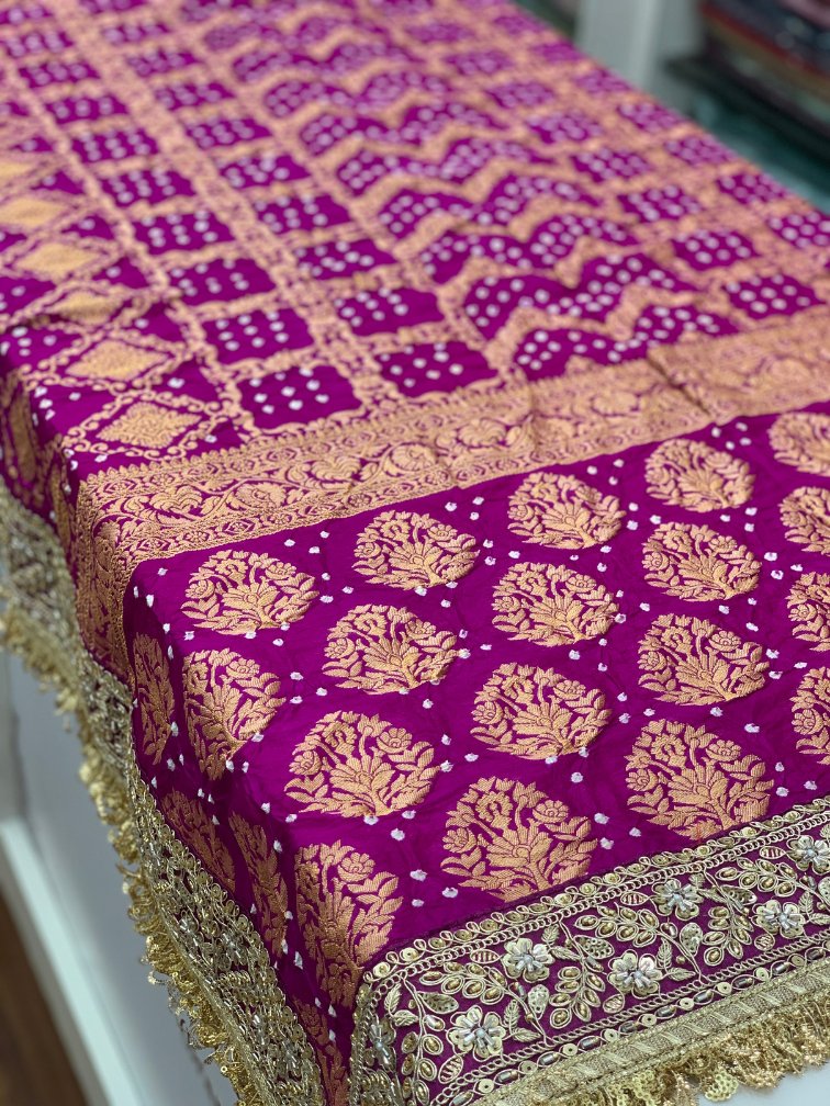 Gadhwal Bandhani Embroidery (BF25)