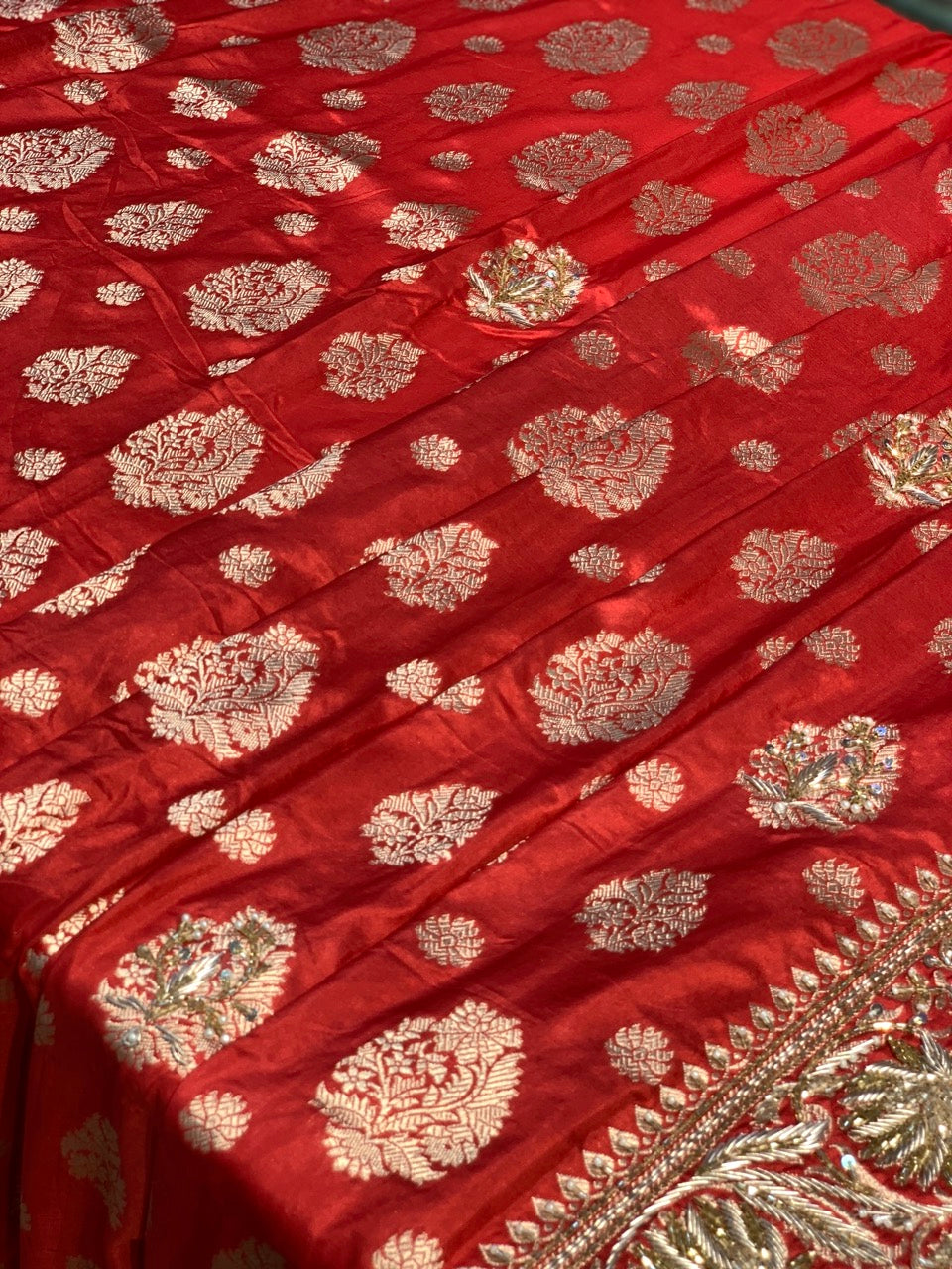 BANARASI KATAN SILK X EMBROIDERY