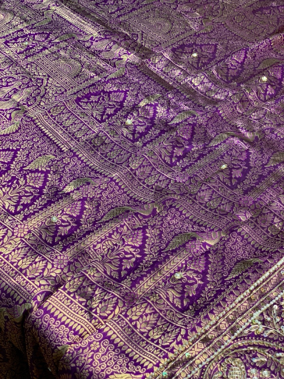 PURE SILK BROCADE KANJIVARAM X EMBROIDERY