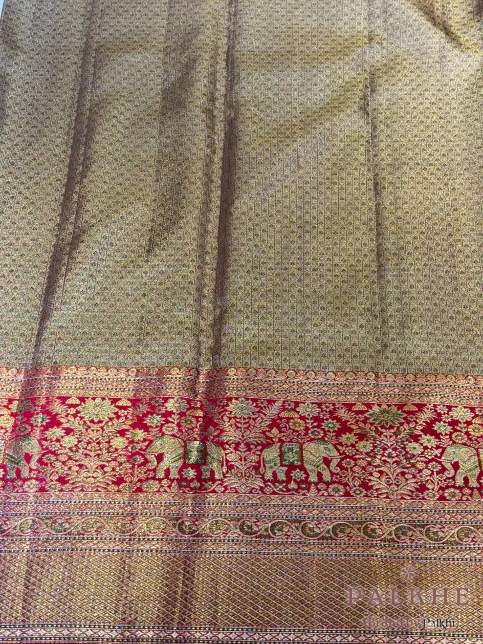 Multi Colored Kanjivaram in Pure Silk