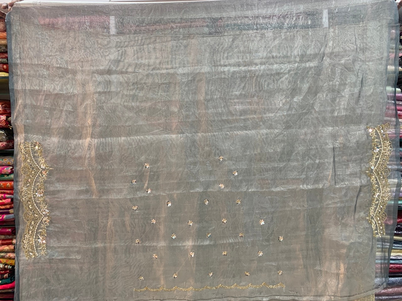 BANARASI BROCADE KORA TISSUE X ZARDOZI