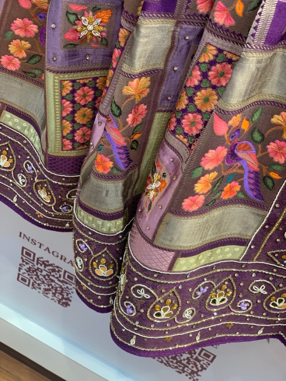 BANARASI RANGKAT PEACOCK DESIGN X ZARDOZI