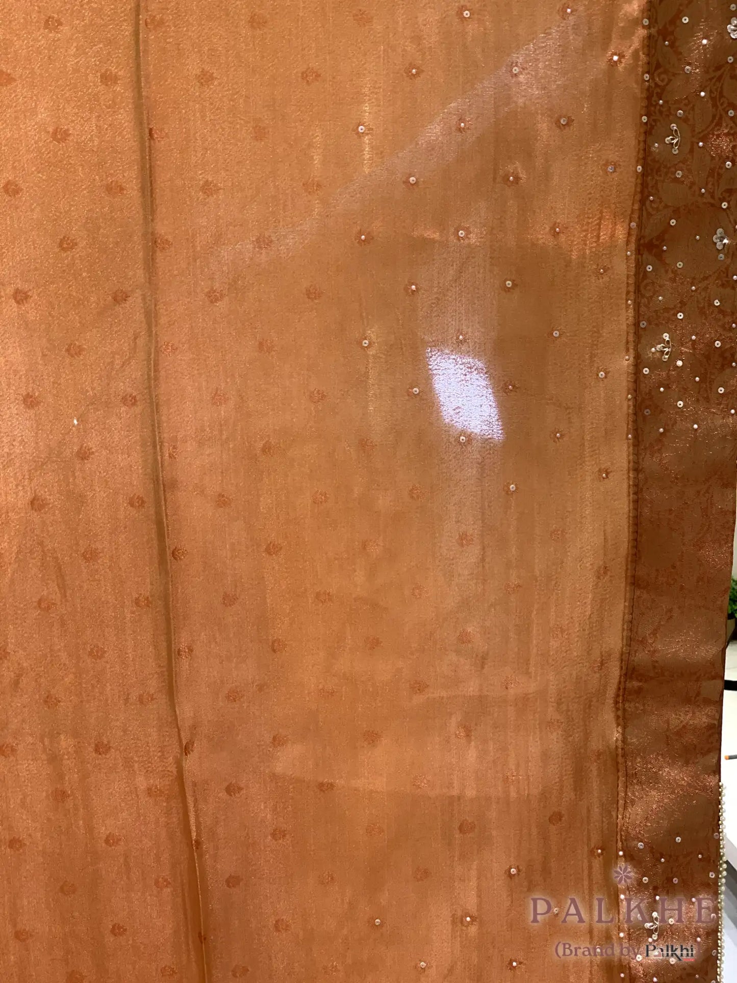 Rust Floral Buttas Fancy x Hand Embroidery