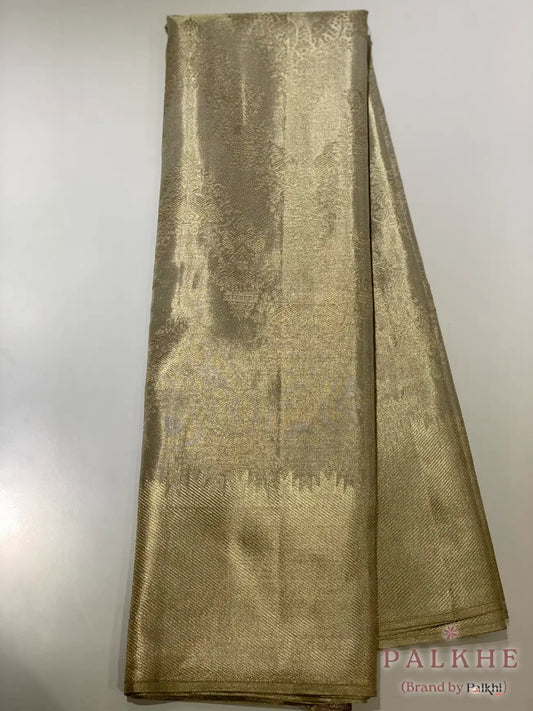 Silver Kanjivaram in Pure Silk