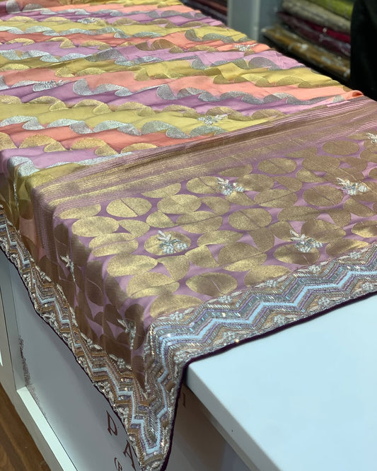 RADHIKA MERCHANT HANDWORK SAREE