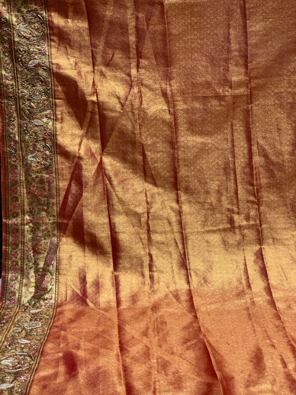 Pure Kanjivaram x Hand Embroidery
