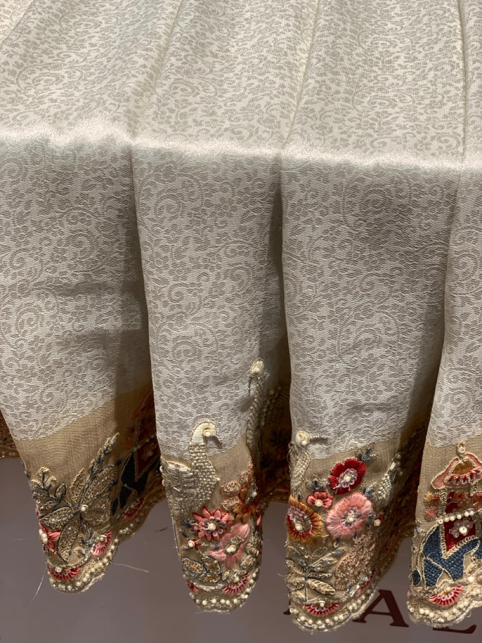 Tissue Silk x Hand Embroidery