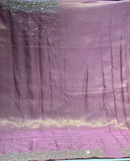 Tissue Silk x Hand Embroidery