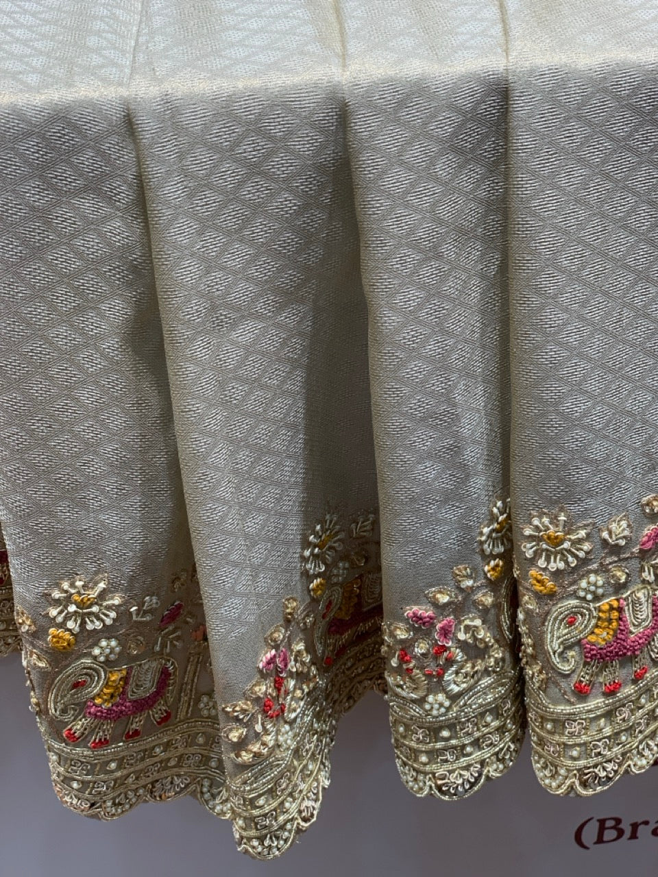 Tissue Kanjivaram x Hand Embroidery