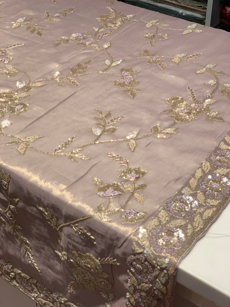 Tissue x Hand Embroidery