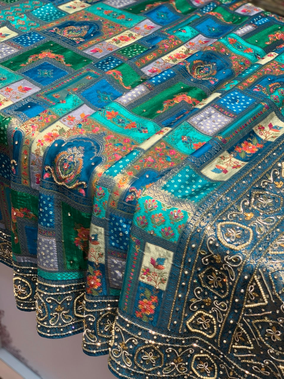 Rama Green Rangkat x Hand Embroidery
