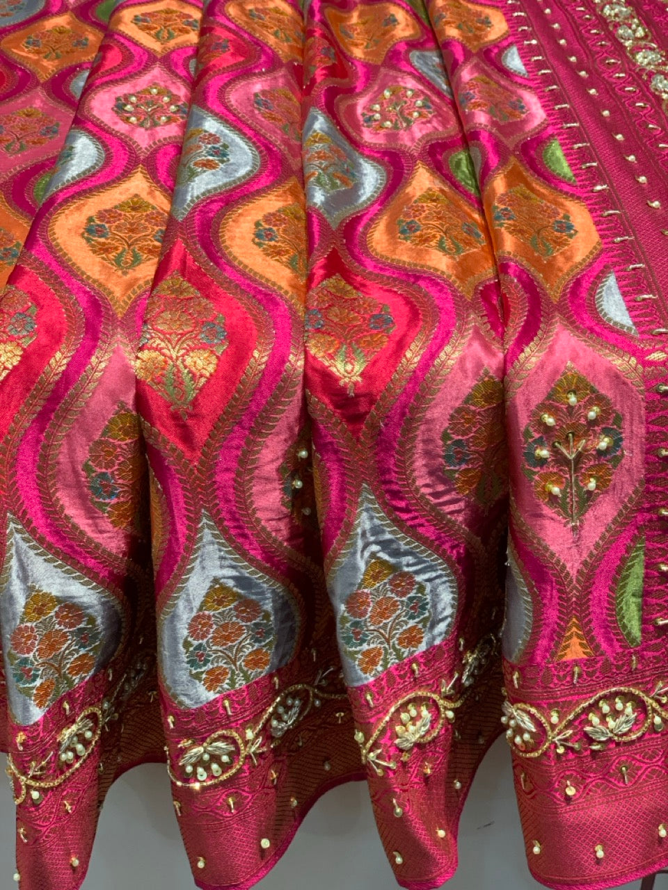 Rani Pink Rangkat x Hand Embroidery