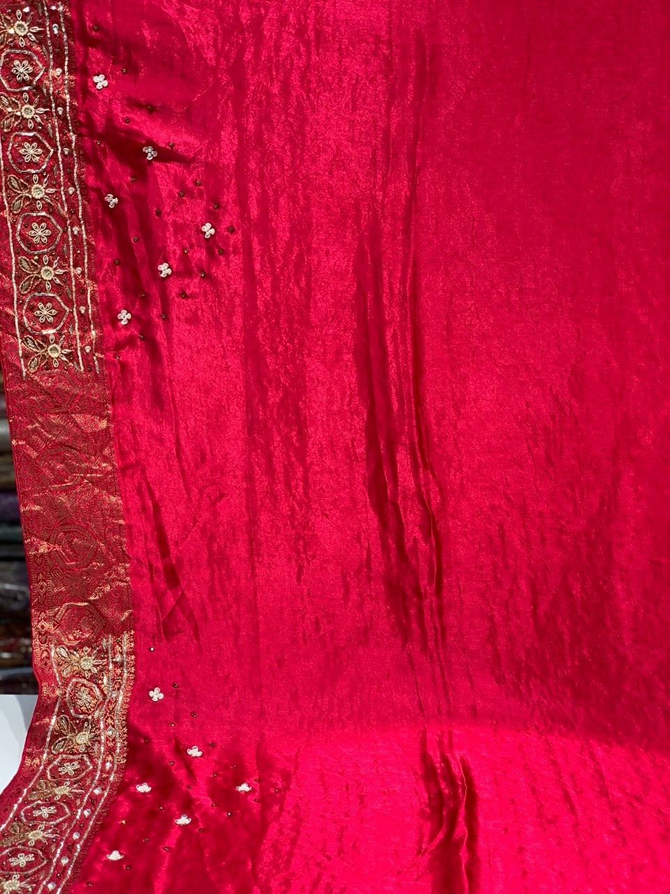 Pink Rangkat Gajji Silk x Hand Embroidery