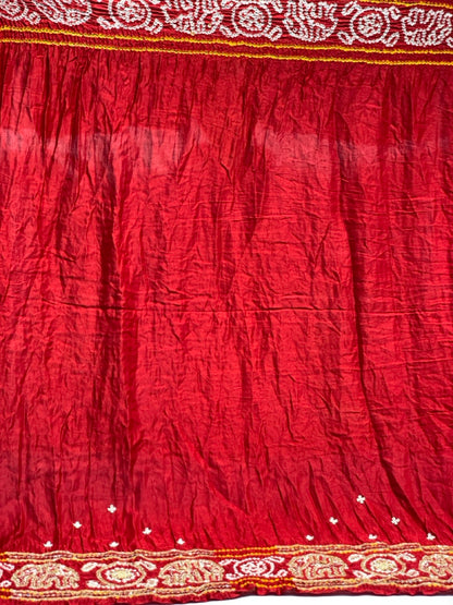 Pink Bandhej x Hand Embroidery