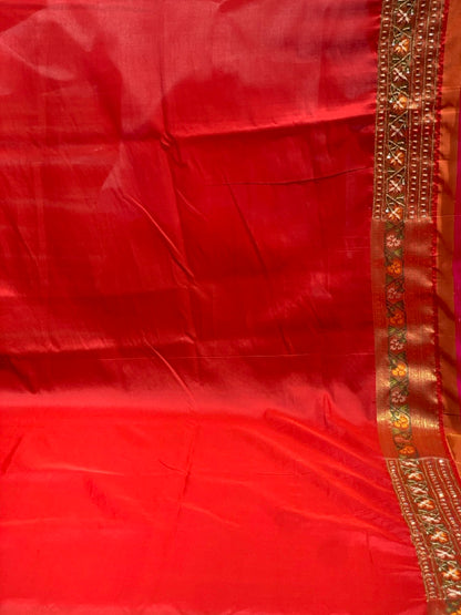 Rani Pink Patola x Hand Embroidery