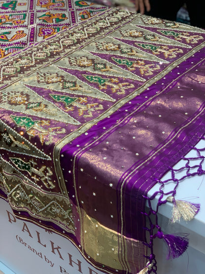 Purple Patola x Hand Embroidery