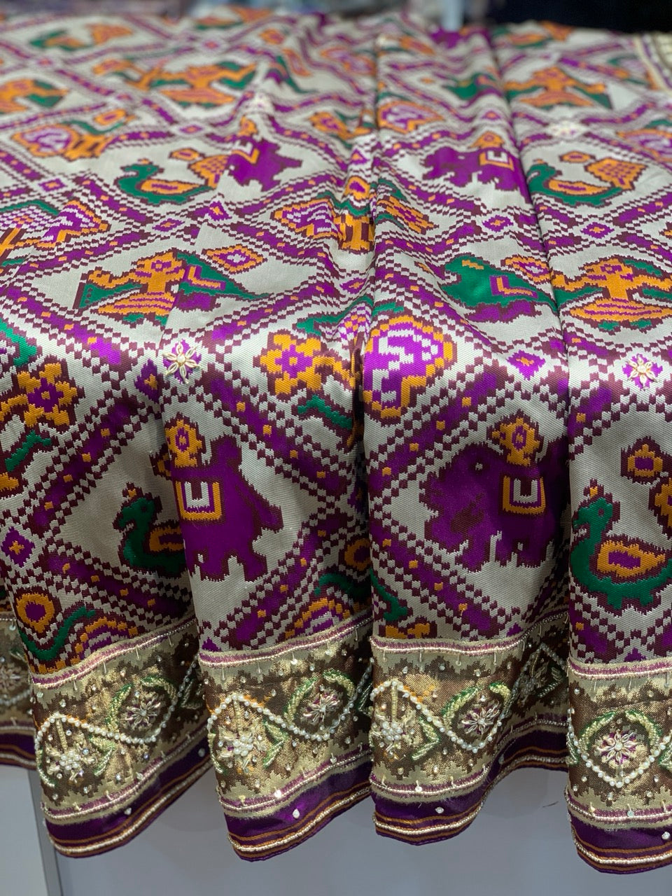 Purple Patola x Hand Embroidery