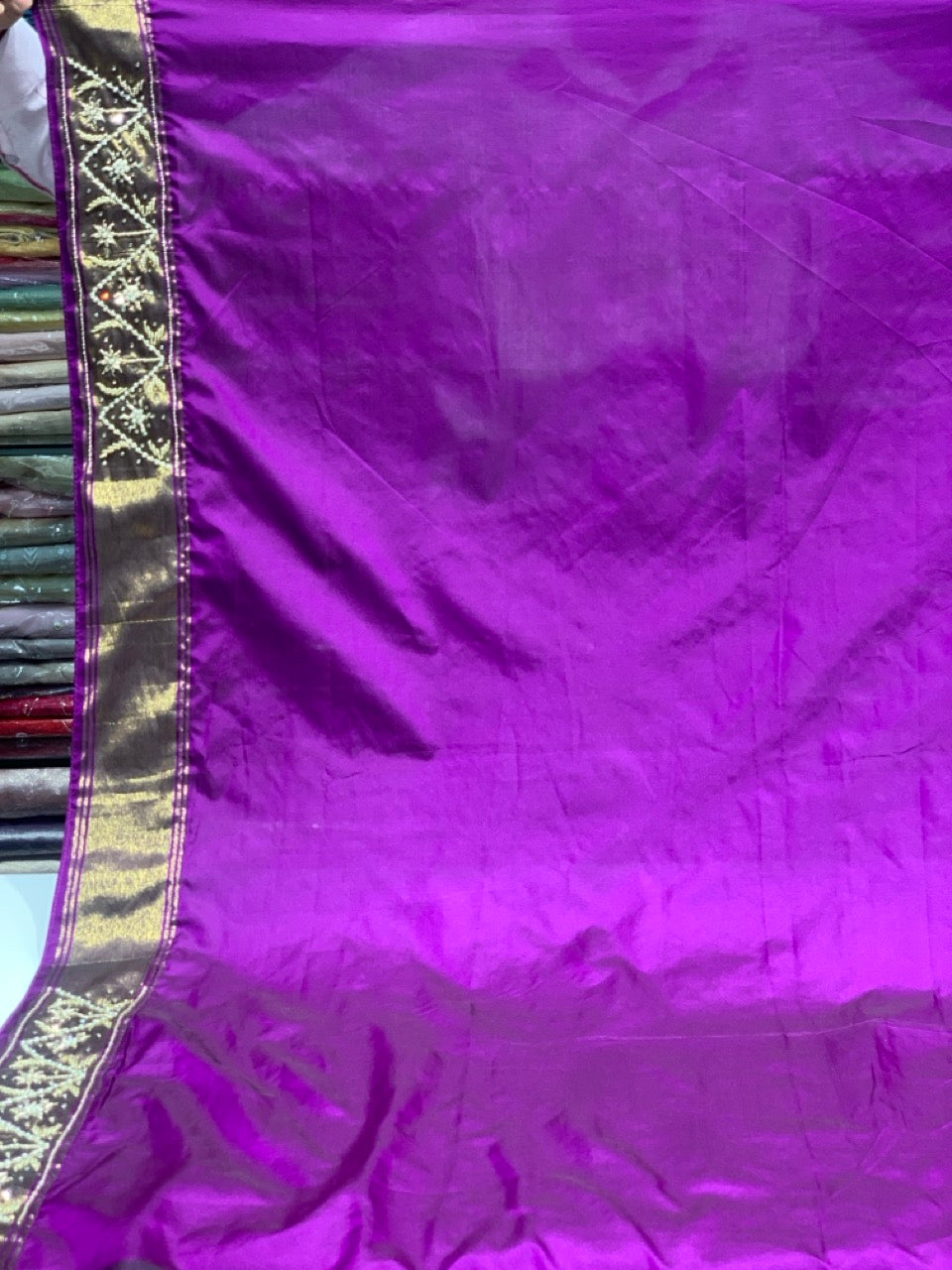 Purple Patola x Hand Embroidery