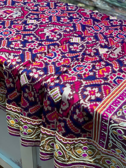 Purple Patola x Hand Embroidery