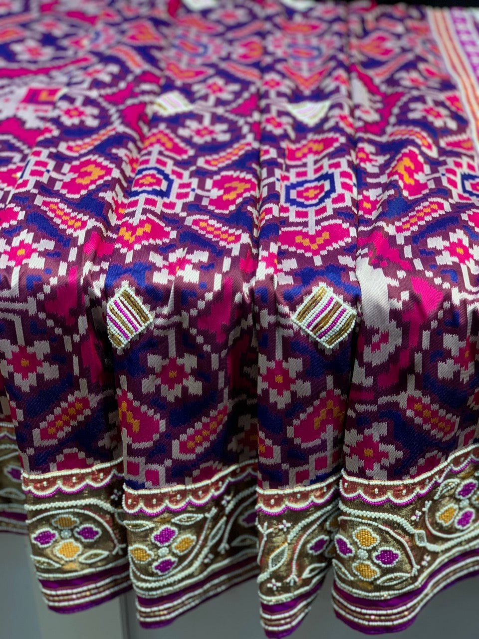 Purple Patola x Hand Embroidery