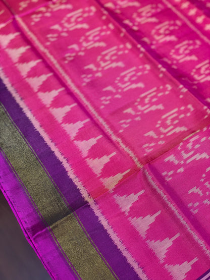 Fancy Ikkat Patola in Abstract Design