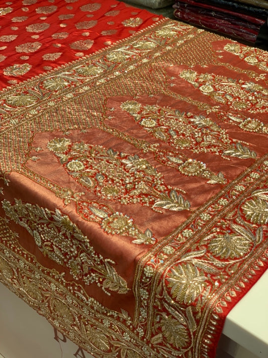 BANARASI KATAN SILK X EMBROIDERY