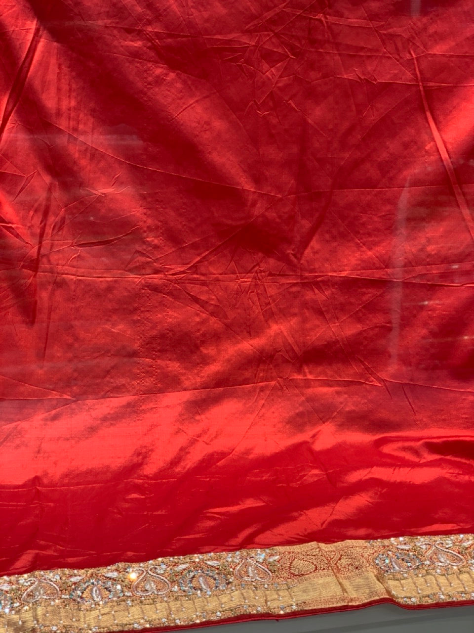PURE SILK BROCADE KANJIVARAM X EMBROIDERY