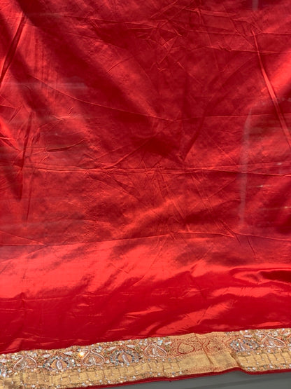 PURE SILK BROCADE KANJIVARAM X EMBROIDERY