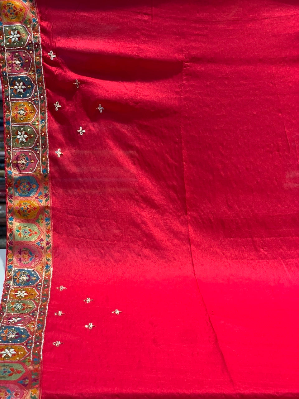 Banarasi Pashmina Tussar x Embroidery