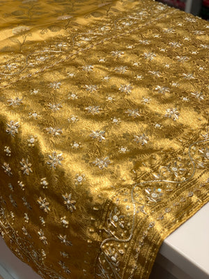 Banarasi Jaal Tissue Silk x Embroidery