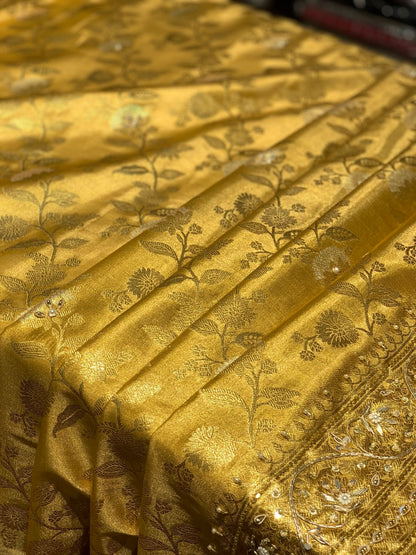 Banarasi Jaal Tissue Silk x Embroidery