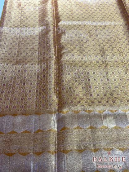 Multicolor Kanjivaram Fancy Geometric in Pure Silk