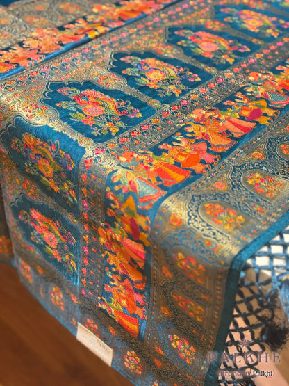 Rama Green Rangkat in Modal Silk
