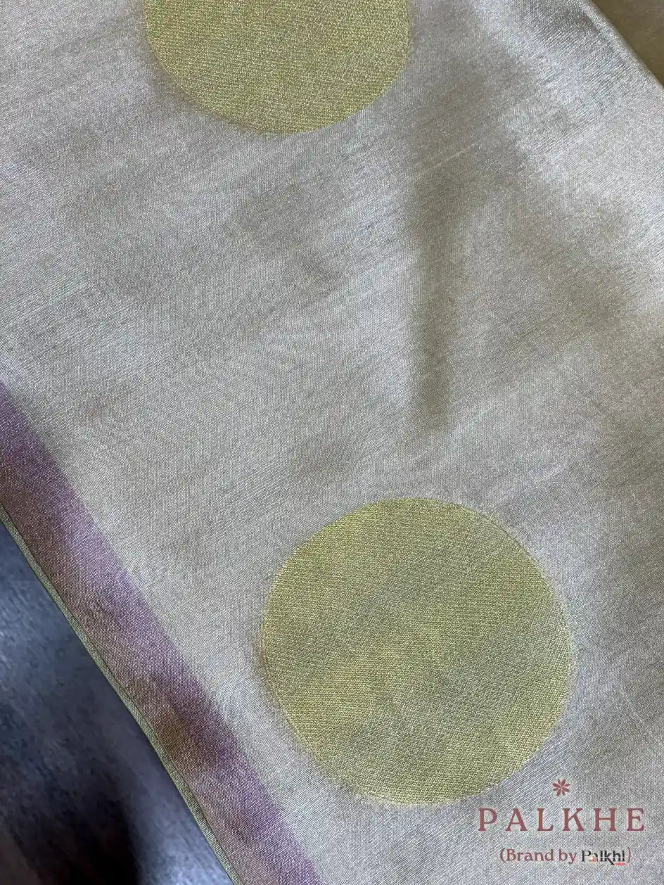 Baby Pink Tussar Silk