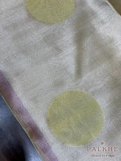 Baby Pink Tussar Silk