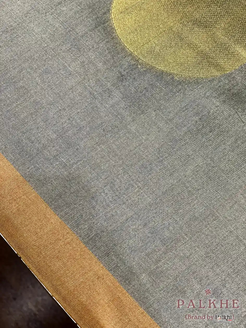 Grey Tussar Silk