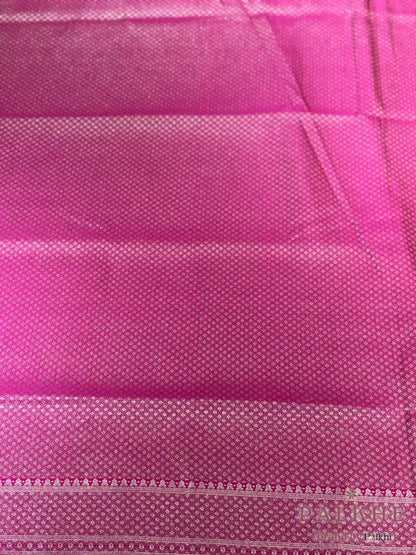 Pink Banarasi Buttis in Pure Silk