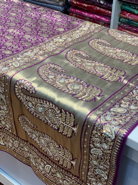 BANARASI SOFT KATAN X ZARDOZI
