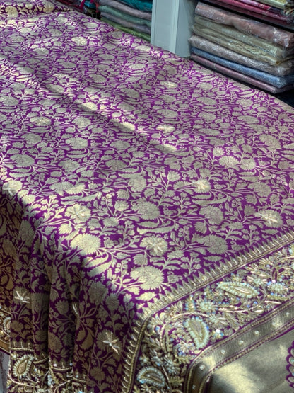 BANARASI SOFT KATAN X ZARDOZI