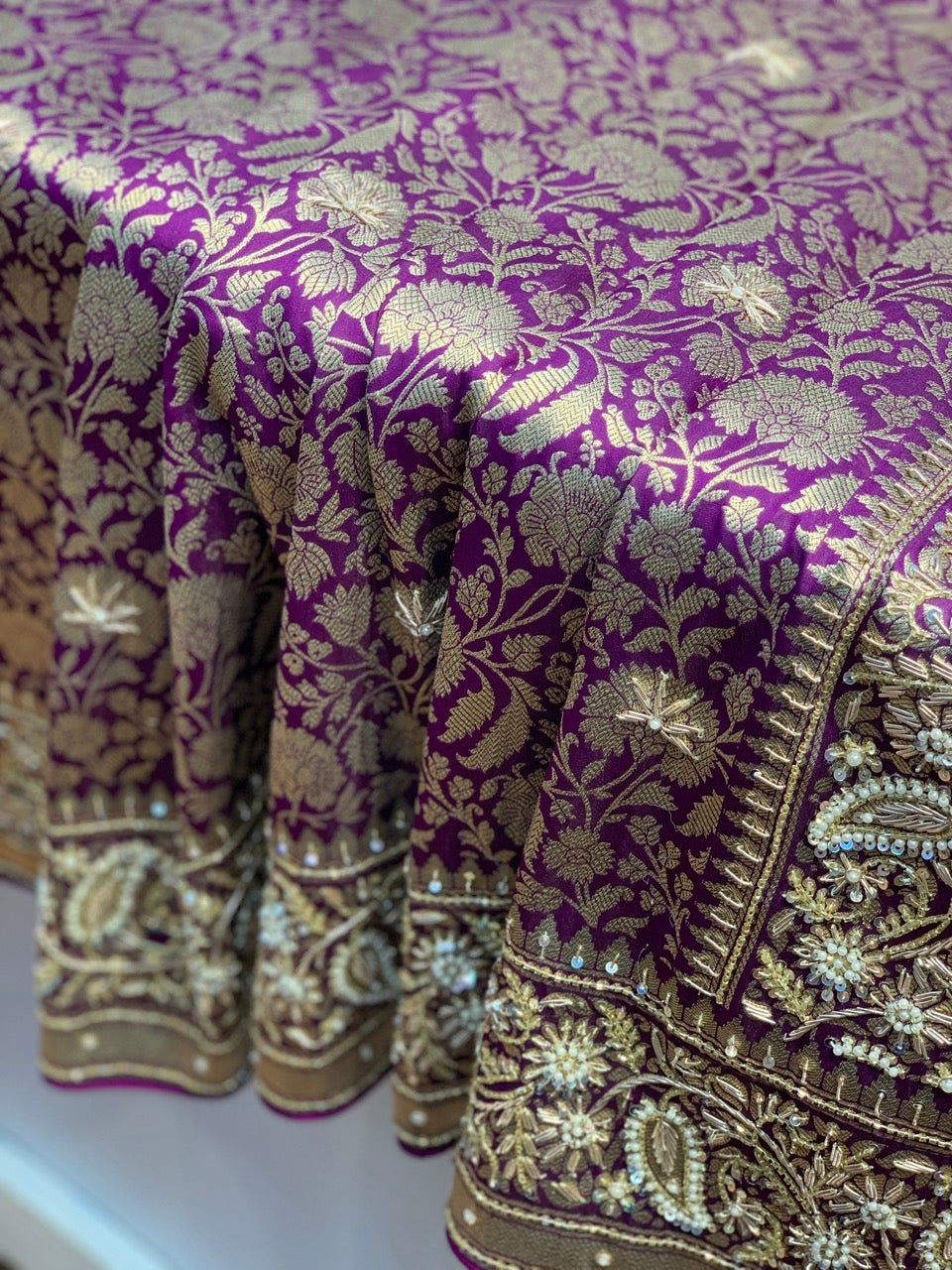 BANARASI SOFT KATAN X ZARDOZI