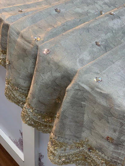 BANARASI BROCADE KORA TISSUE X ZARDOZI