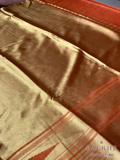 Rust Fancy in Pure Soft Silk