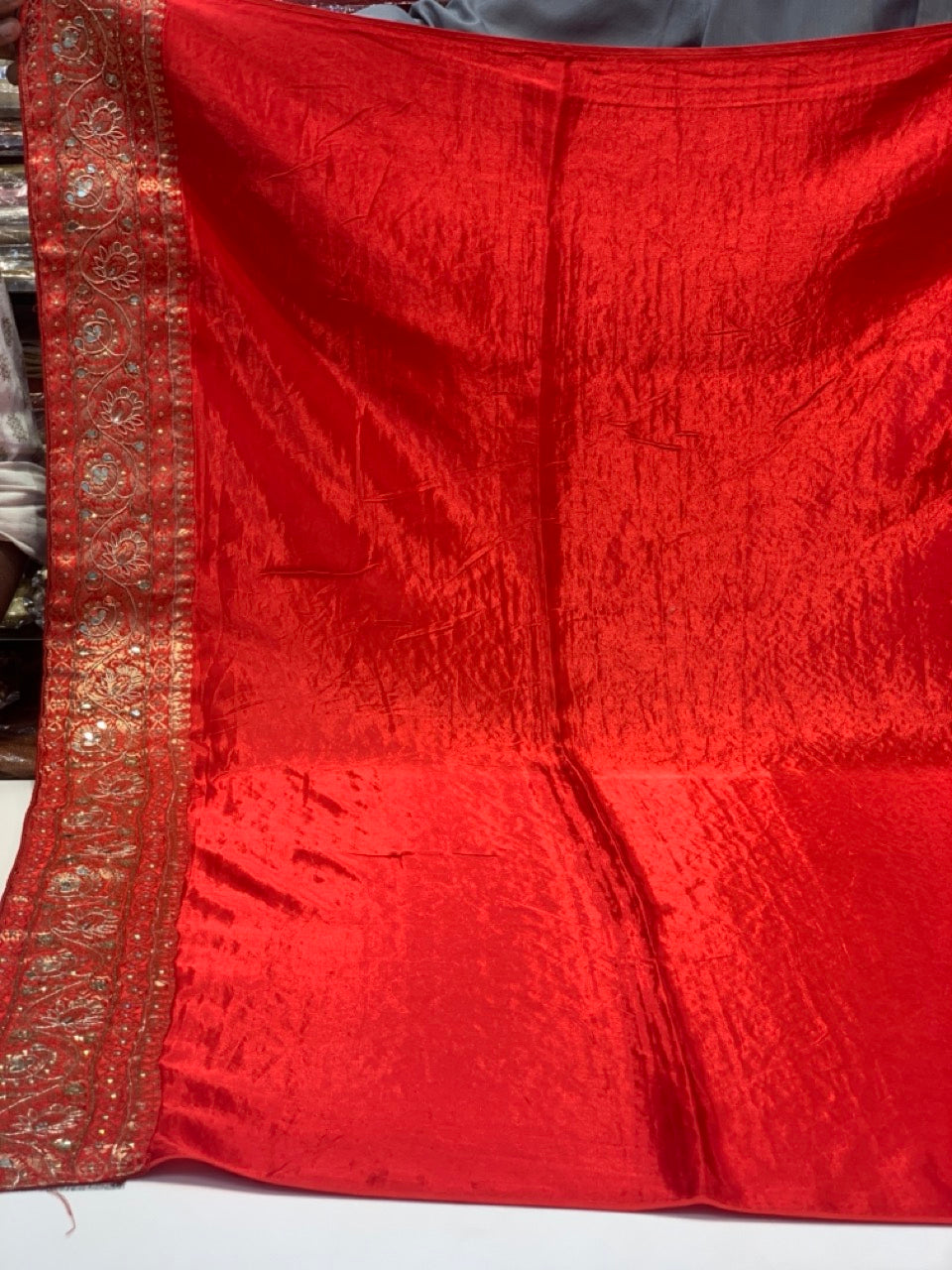 BANARASI RANGKAT ZIGZAG DESIGN X ZARDOZI