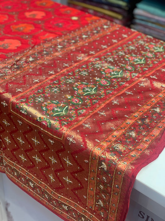 BANARASI RANGKAT X ZARDOZI (BJ60)