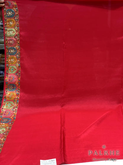 Multicolor Pashmina x Hand Embroidery