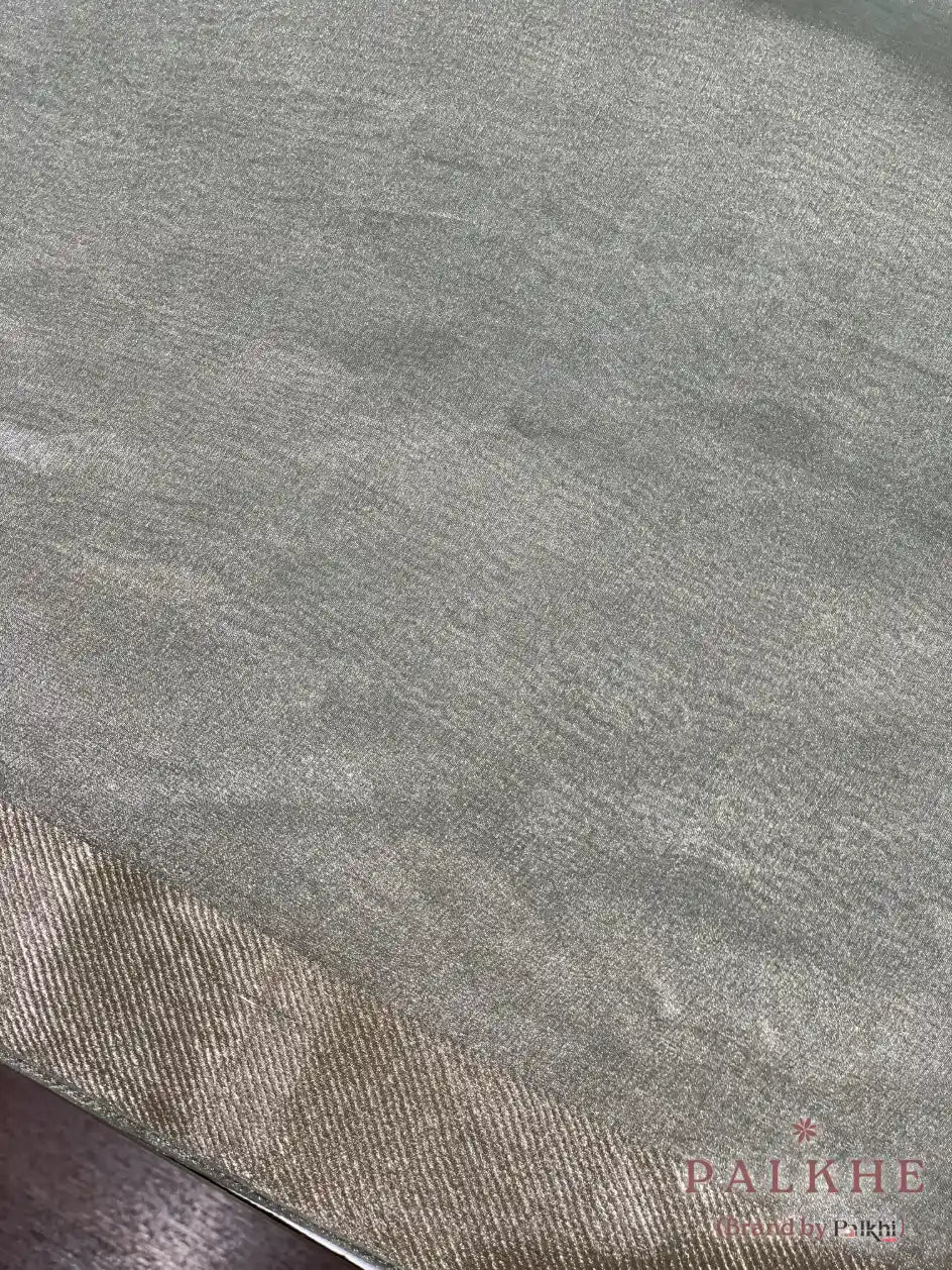 Light Blue Banarasi in Pure Tissue Silk (CP84)
