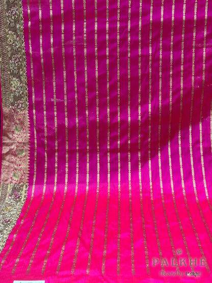 Multicolor Rangkat Banarasi x Hand Embroidery (CN17)