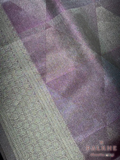 Baby Pink Banarasi Geometric in Pure Tissue Brocade (CP92)