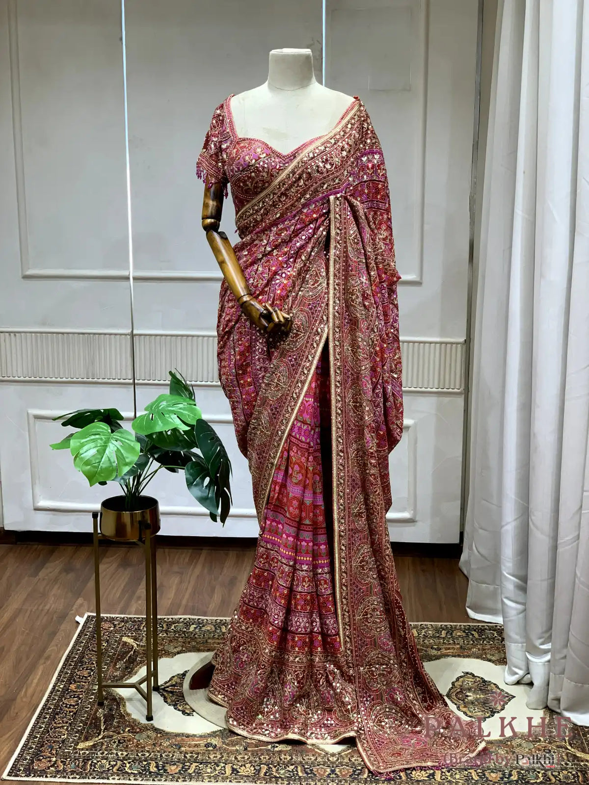 Multicolor Inspired by Tarun Tahiliani Fancy x Hand Embroidery