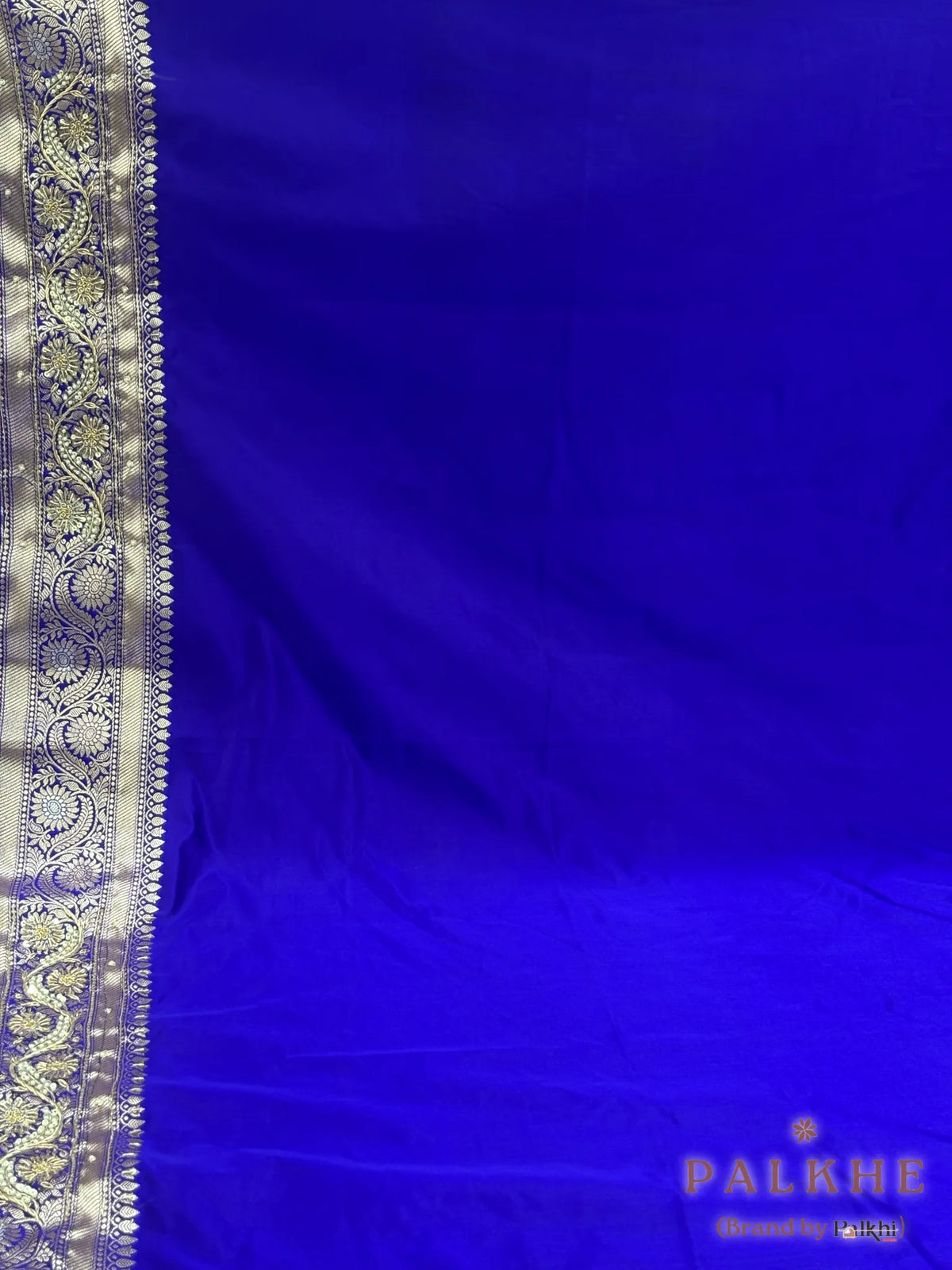 Royal Blue Buttas Banarasi x Hand Embroidery (CS12)